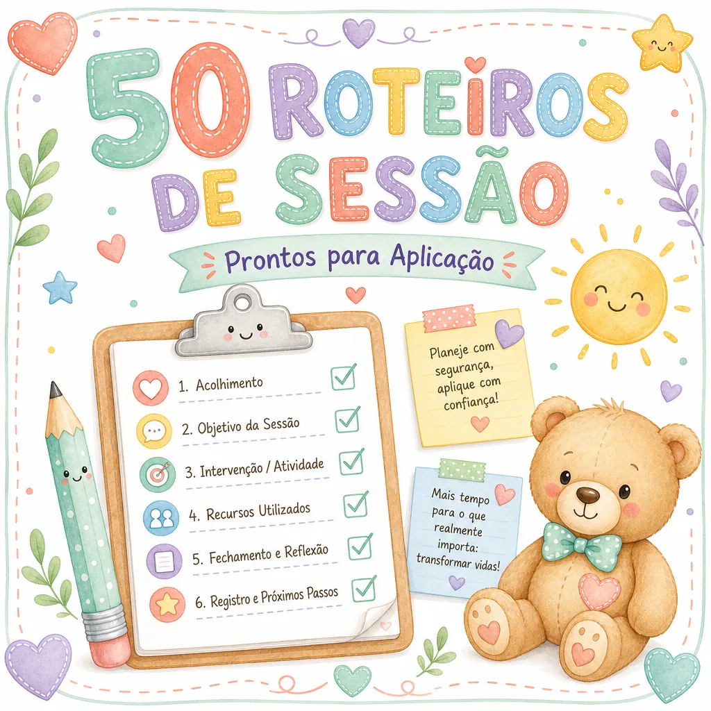 50 Roteiros de Sessão Prontos para Aplicação