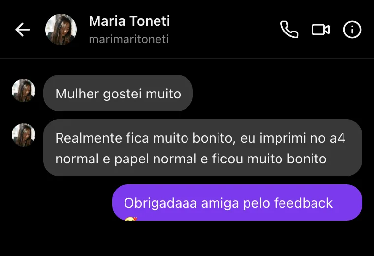Depoimento real 1